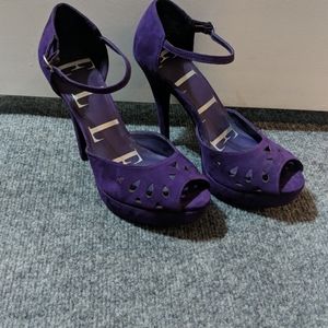 New, never worn -Elle purple shoes